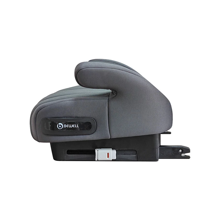 Assento elevatório ISOFIX com trava de um clique para crianças mais velhas de 20 a 36 kg