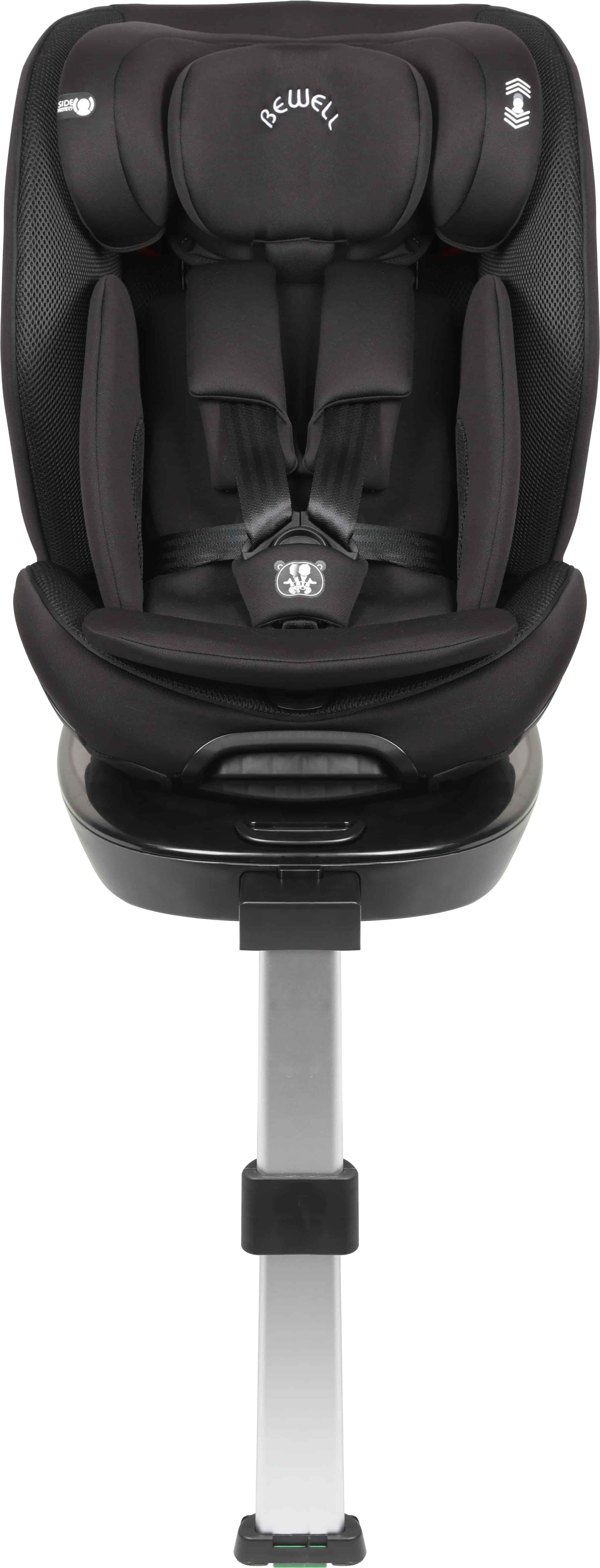 Assento de segurança infantil ISOFIX e perna de apoio para bebê 40-150cm